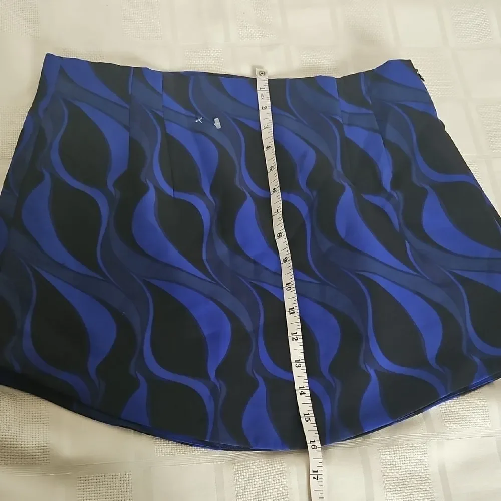 Zara Blue Mini Pencil Skirt for Cocktail Nights - Picture 7 of 16